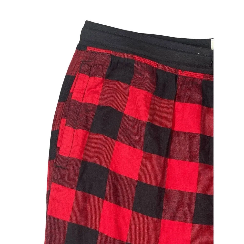 American Eagle‎ Outfitters Mens AE Plaid Flannel PJ Pant Buffalo Red Check SZ XL
